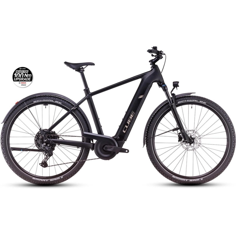 Cube Nuride Hybrid Pro 600 Allroad Electric Hybrid Bike Black'n'Bronze