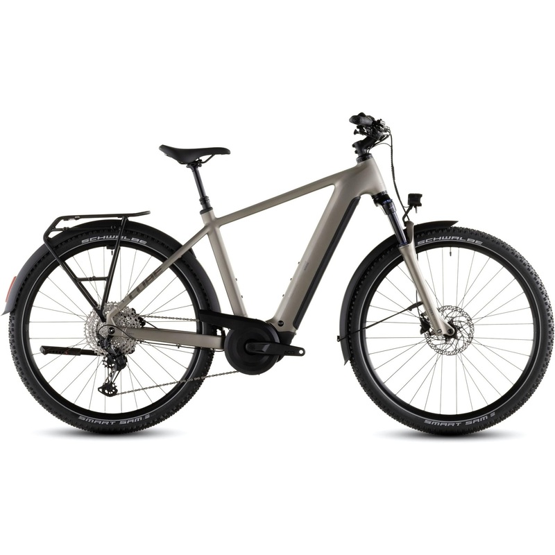 Cube Nuride Hybrid Pro 600 Electric Hybrid Bike Flashstone'n'Chrome