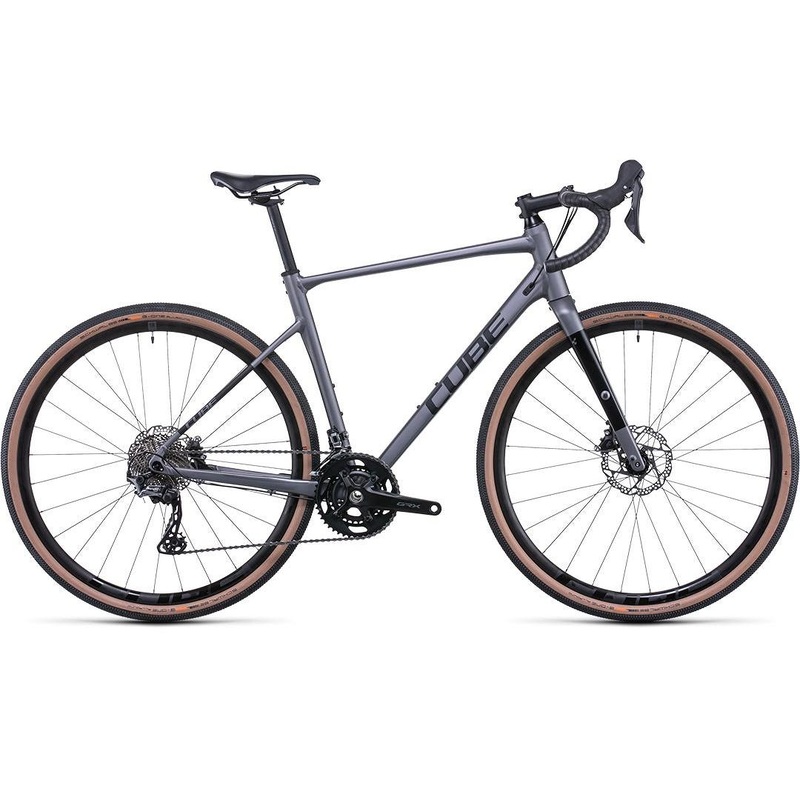 Cube Nuroad Race Gravel Bike Grey 'n' Black