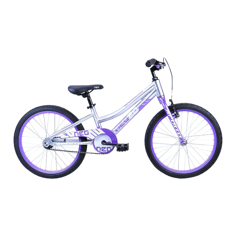 Neo Kids Bike 20 Inch Purple/Silver