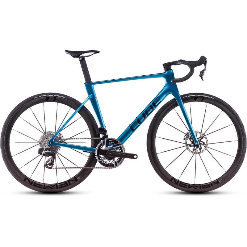 Cube Litening AIR C:68X SLX Aero Road Bike Chromeblue'n'Carbon