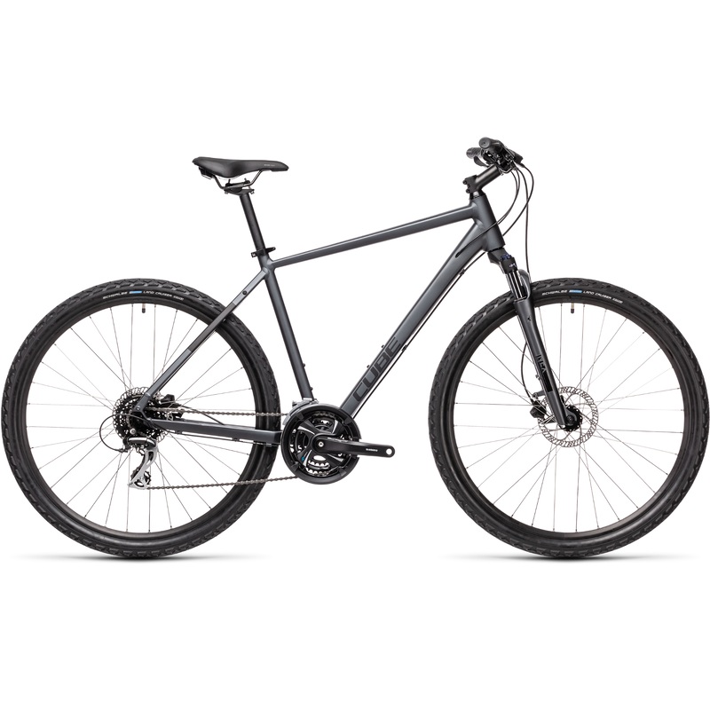Cube Nature Hybrid Bike Iridium/Black