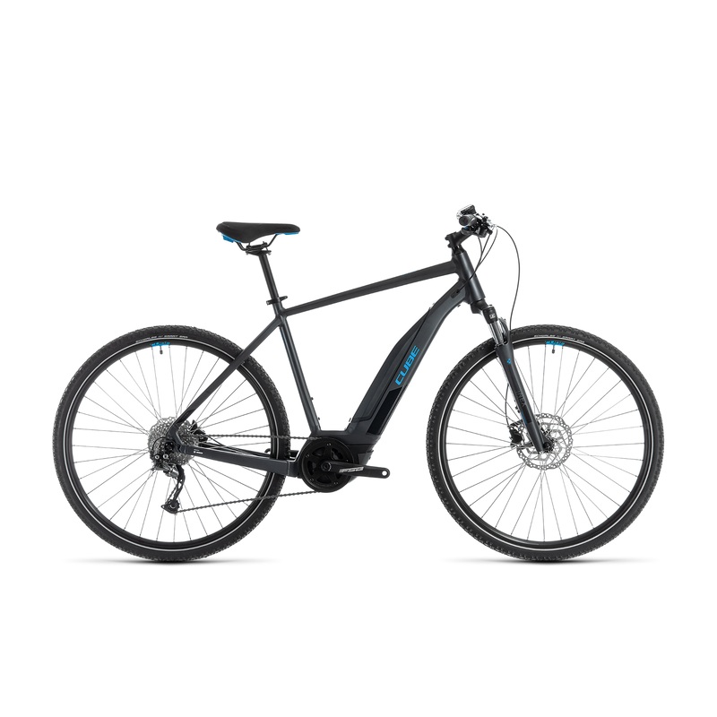 Cube Nature Hybrid ONE 400 Electric Hybrid Bike Iridium/Blue