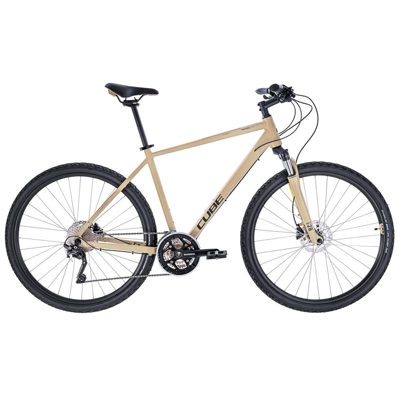 Cube Nature Pro Hybrid Bike Desert Black