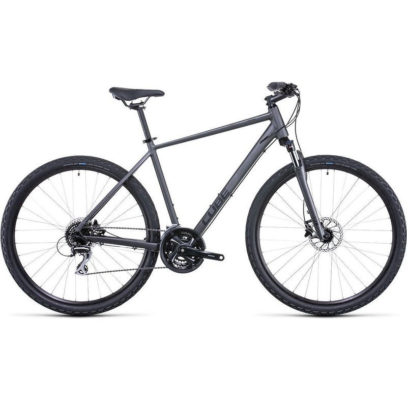 Cube Nature Trapeze Hybrid Bike Graphite 'n' Black
