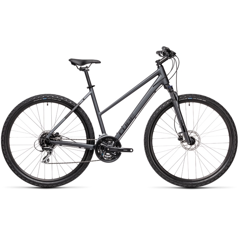Cube Nature Trapeze Hybrid Bike Iridium/Black
