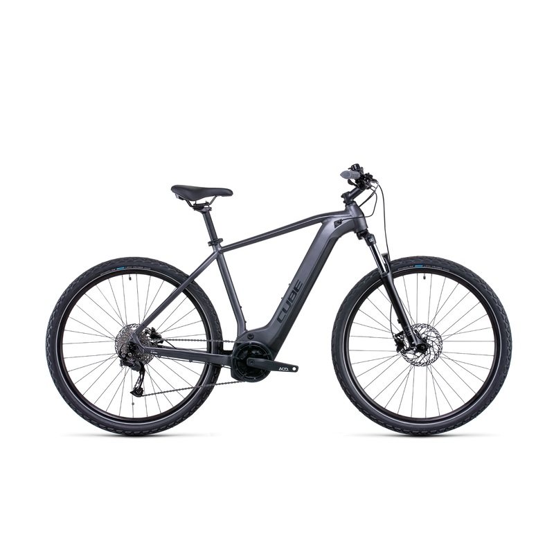 Cube Nuride Hybrid Performance 400 Electric Hybrid Bike Graphite/Black (2022)