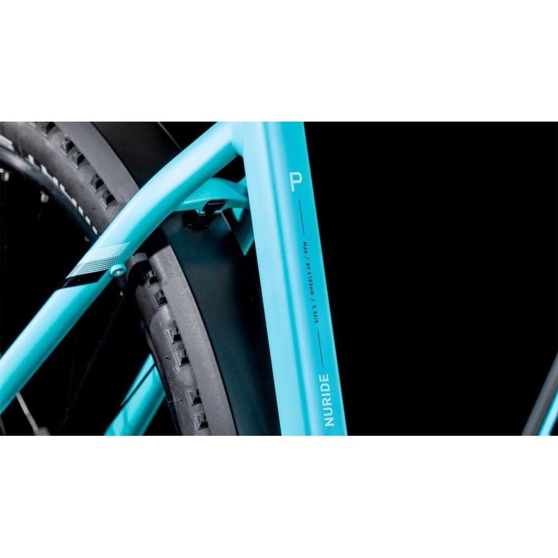 Cube Nuride Hybrid Performance 500 Allroad Easy Entry Electric Hybrid Bike Swimmingpool'n'Black