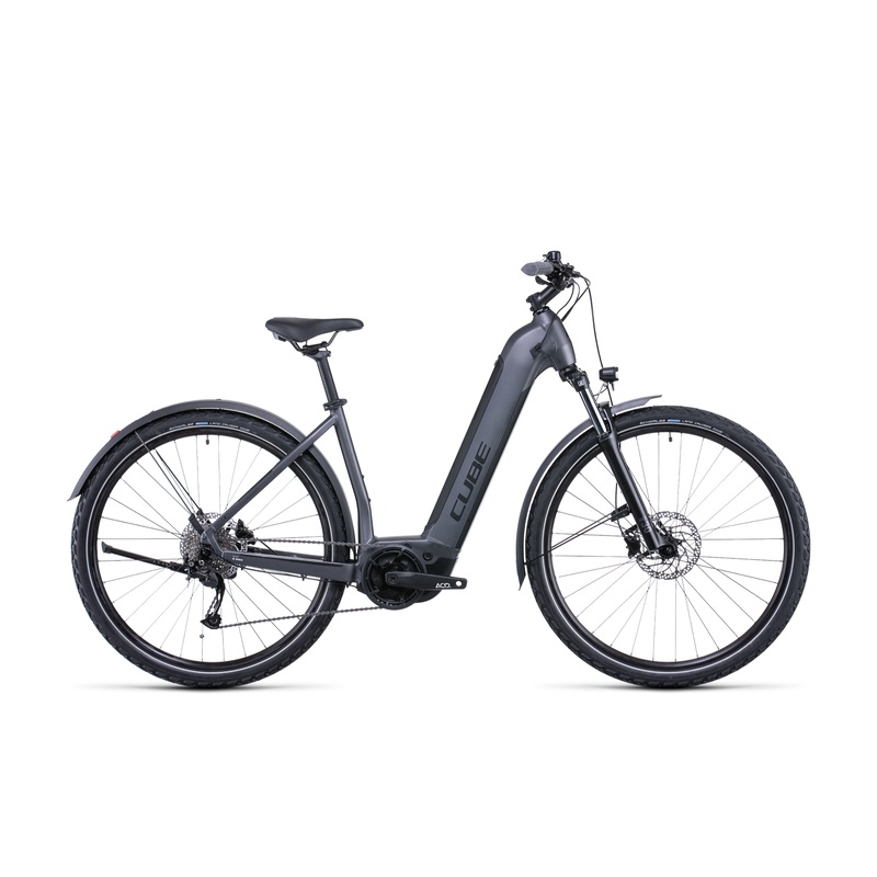 Cube Nuride Hybrid Performance 500 Allroad EasyEntry Electric Hybrid Bike Graphite 'n' Black