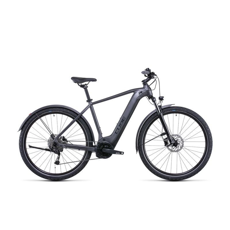 Cube Nuride Hybrid Performance 500 Allroad Electric Hybrid Bike Graphite 'n' Black