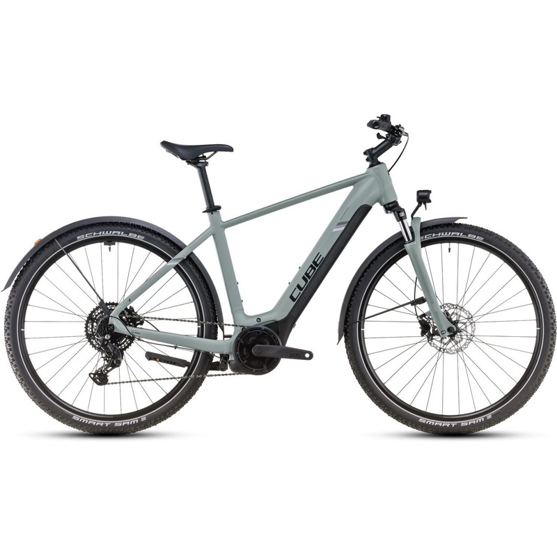 Cube Nuride Hybrid Performance 500 Allroad Electric Hybrid Bike Swampgrey'n'Black