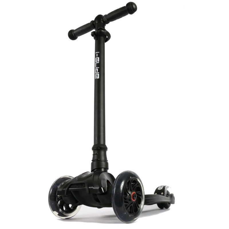 I-Glide with Lights Kids Scooter Black