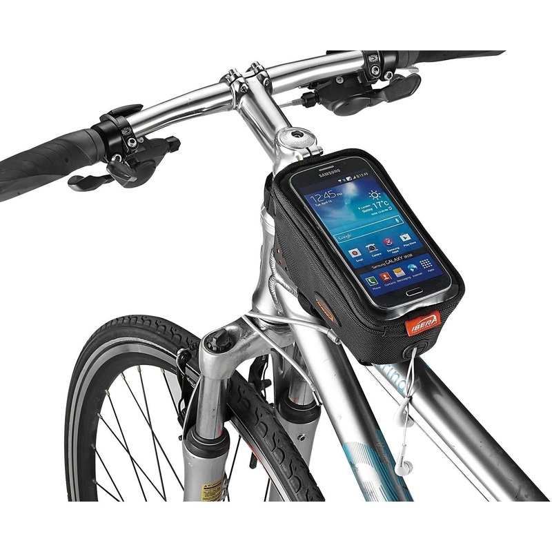 Ibera Top Tube Bag with Phone Sleeve