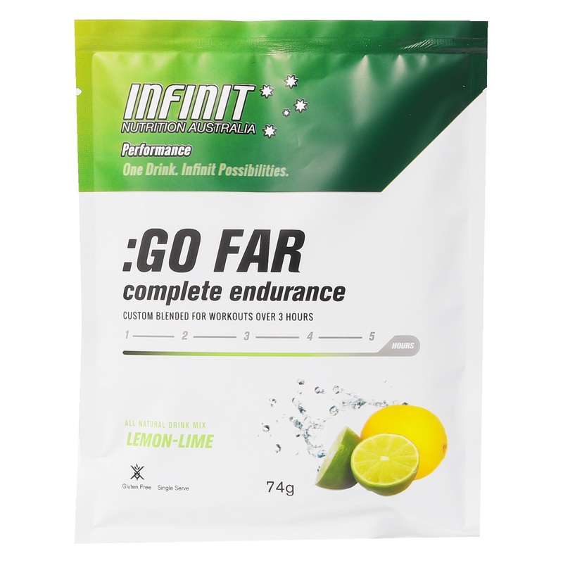 INFINIT GO FAR Hydration Drink Lemon Lime 74g