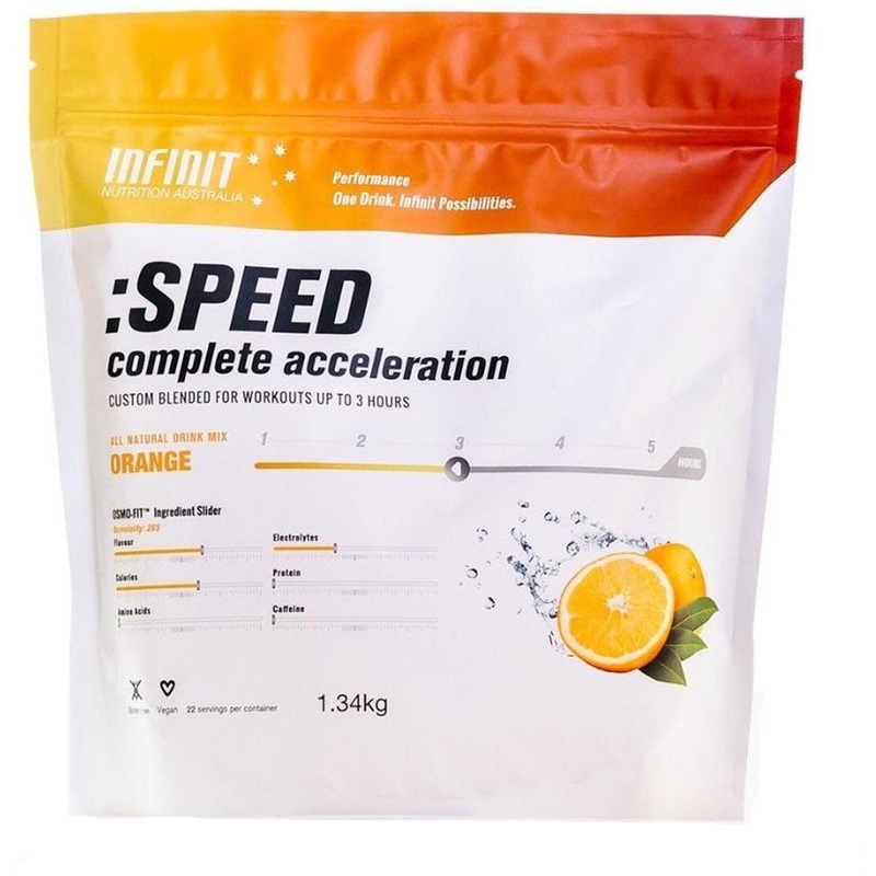 Infinit Speed Orange Drink Mix 1.33kg Bag