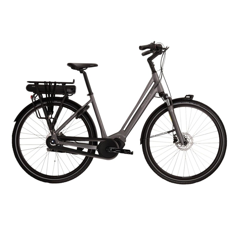 Multicycle Solo EMI Step Through Electric Hybrid Bike Grey