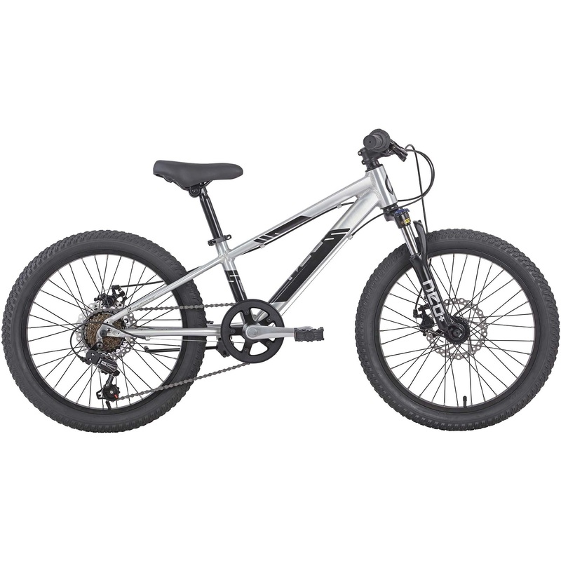 Neo Disc+ 20'' Kids Bike 6-Speed Brushed Alloy