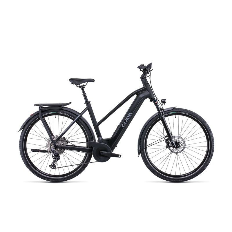 Cube Kathmandu Hybrid EXC 750 Trapeze Hybrid Bike Black 'n' Silver