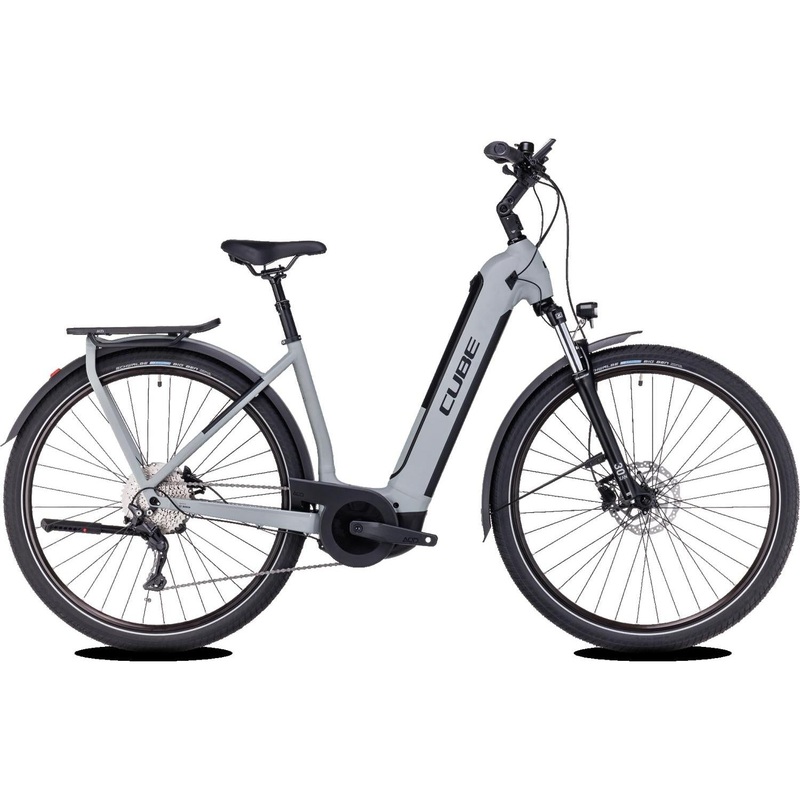 Cube Kathmandu Hybrid ONE 625 Electric Hardtail Mountain Bike Swampgrey'n'Black