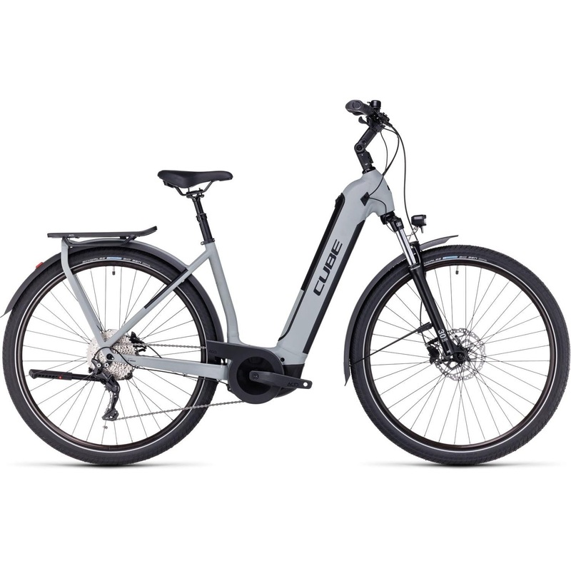 Cube Kathmandu Hybrid ONE 750 Electric Hybrid Bike Swampgrey'n'Black