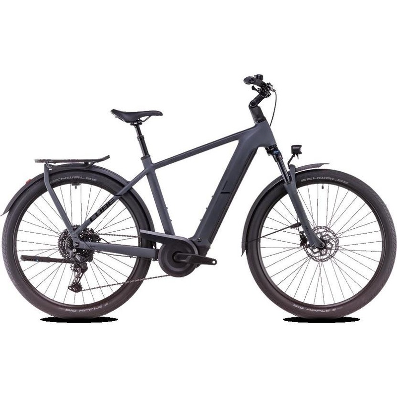 Cube Kathmandu Hybrid ONE 800 Electric Hybrid Bike Shadowgrey'n'Black