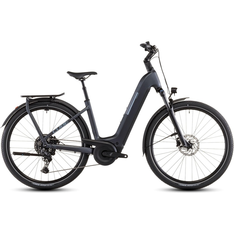 Cube Kathmandu Hybrid ONE Easy Entry 800 Electric Hybrid Bike Metallicgrey'n'Grey