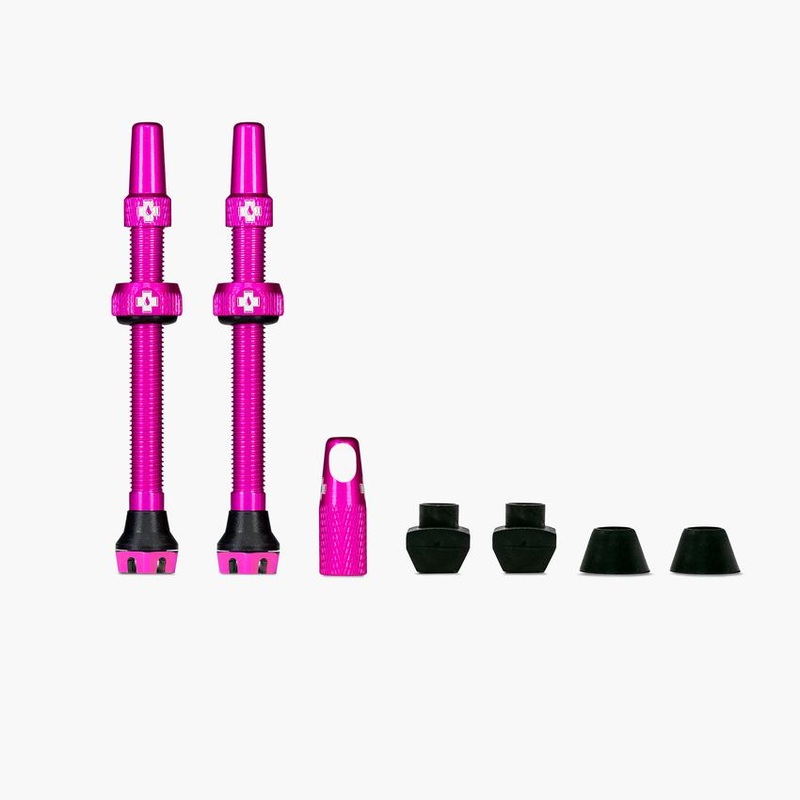 Muc-Off Tubeless Valve Kit V2 44mm Pink