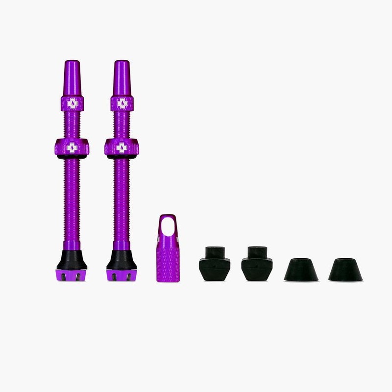 Muc-Off Tubeless Valve Kit V2 44mm Purple
