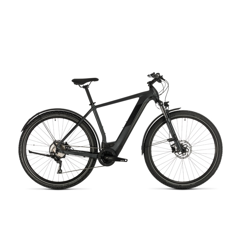 Cube Cross Hybrid Pro 500 Allroad Electric Hybrid Bike Iridium/Black (2020)
