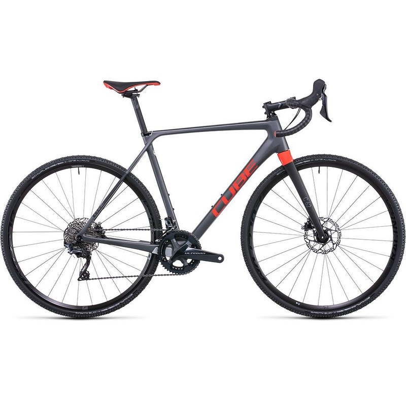 Cube Cross Race C:62 Pro Cyclocross Bike Grey 'n' Red