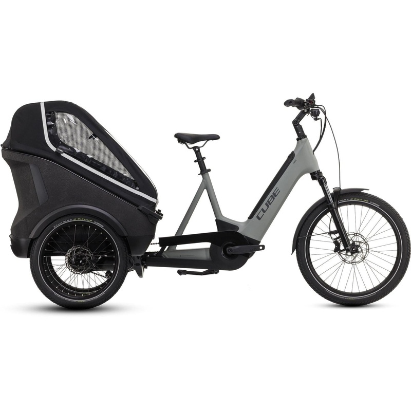 Cube Family Hybrid 750 Electric Trike Swampgrey 'n' Reflex