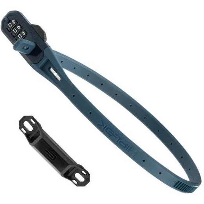 Hiplok Z-Lok Combo V2 45cm with Bracket Blue