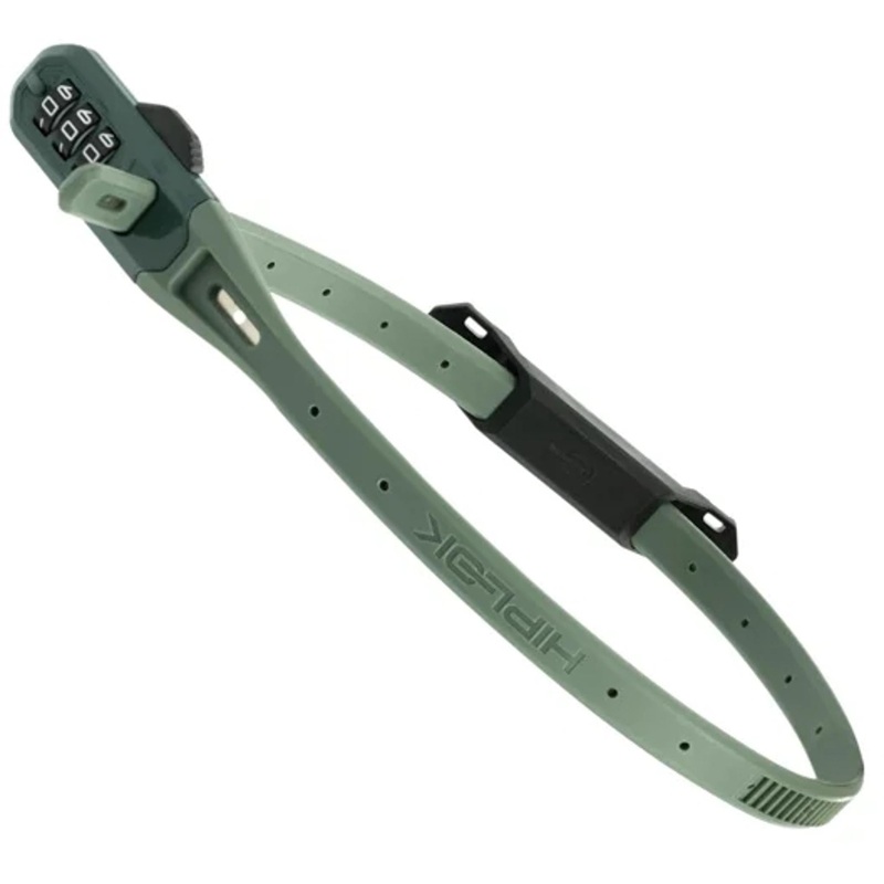 Hiplok Z-Lok V2 Combo Lock with Bracket Green
