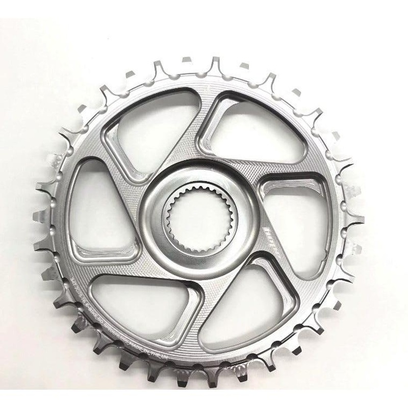 Hope Spiderless Retainer Bosch Chainring 34T Silver