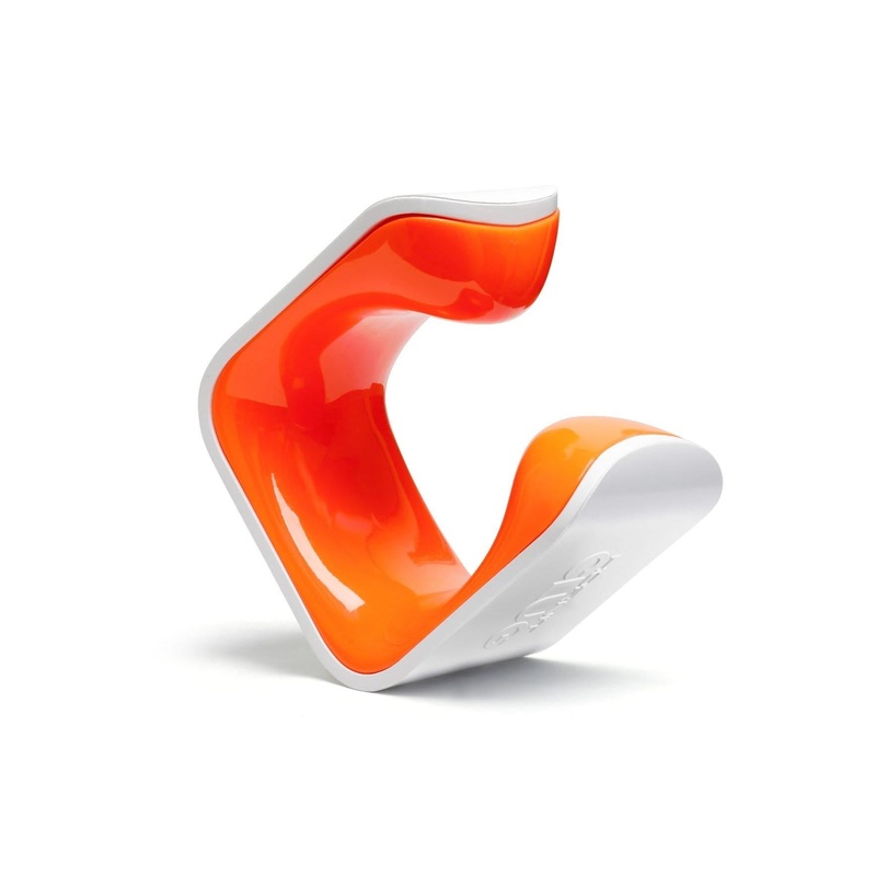 Hornit Clug Bike Wall Mount - Road (23-32mm) Orange