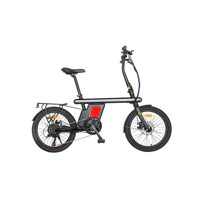 Moov8 X 8.7Ah Compact Electric Bike Black