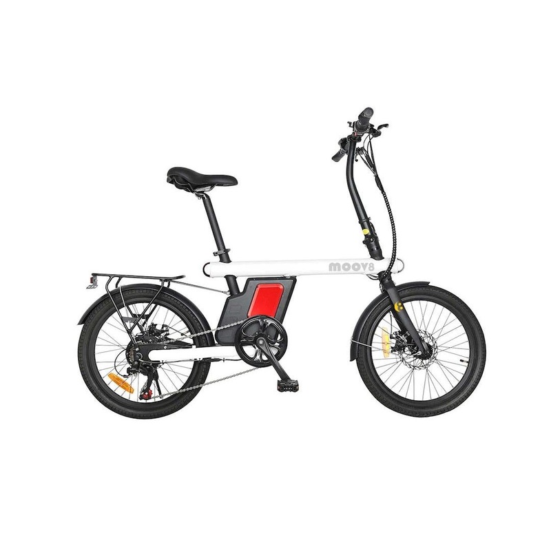 Moov8 X 9.6Ah Compact Electric Bike White