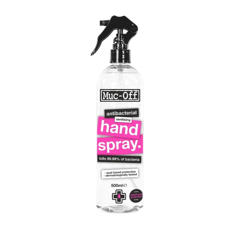 Muc-Off Antibacterial Sanitising Hand Spray 500mL