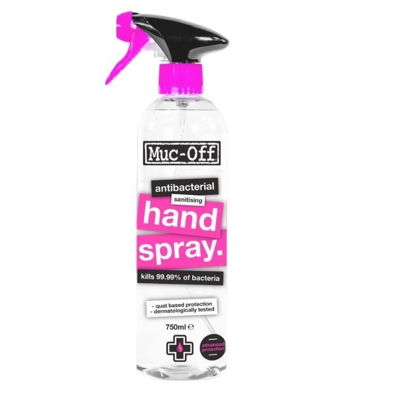 Muc-Off Antibacterial Sanitising Hand Spray 750mL
