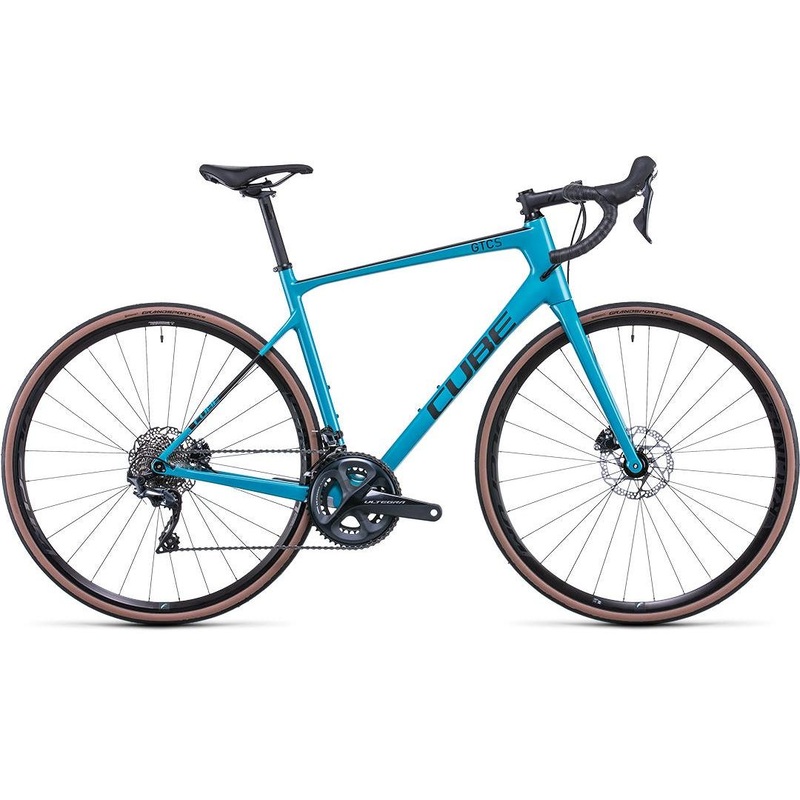 Cube Attain GTC SL Road Bike Teal Metal 'n' Carbon