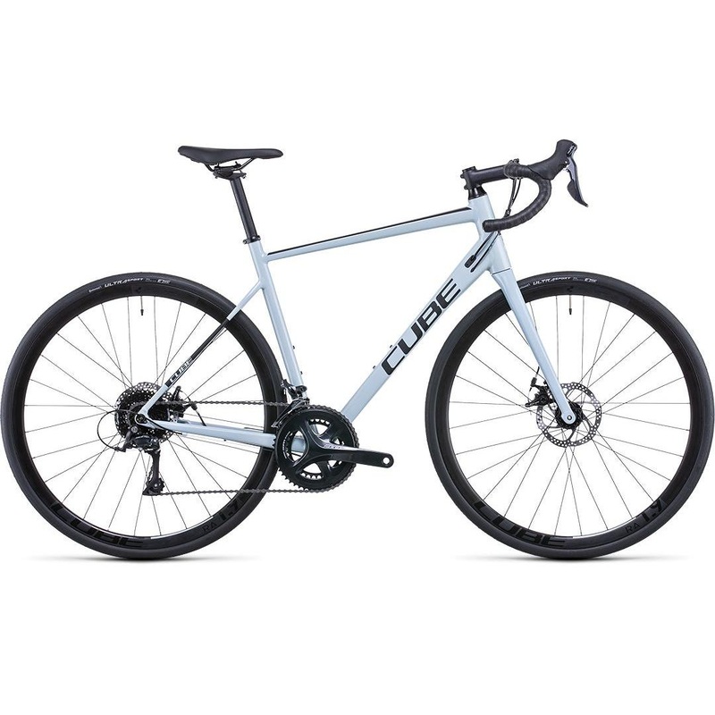 Cube Attain Pro Road Bike Sky Grey 'n' Black