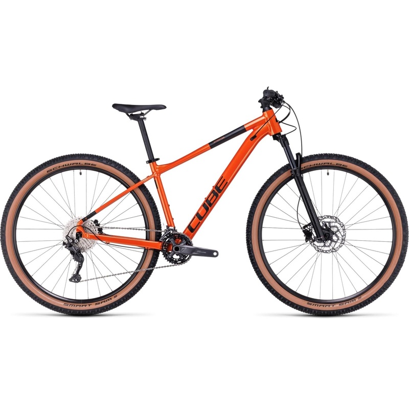 Cube Attention Hardtail Mountain Bike Fire Orange 'n' Black