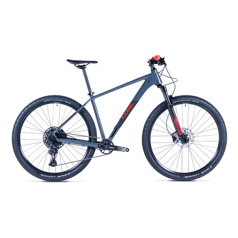 Cube Attention Mountain Bike Grey/Red (2021)
