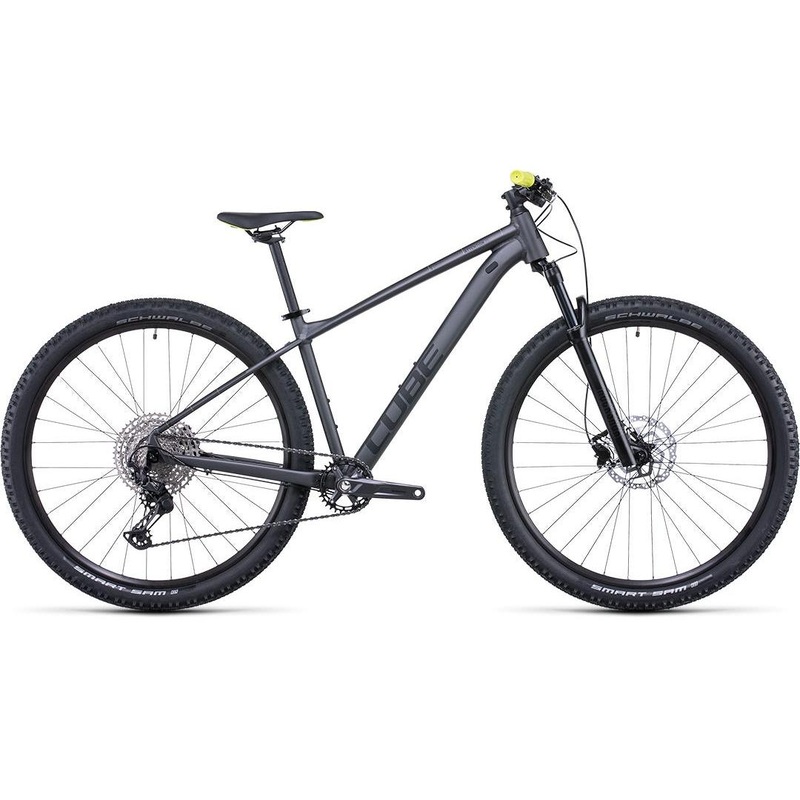 Cube Attention SL Grey Lime Hardtail Mountain Bike