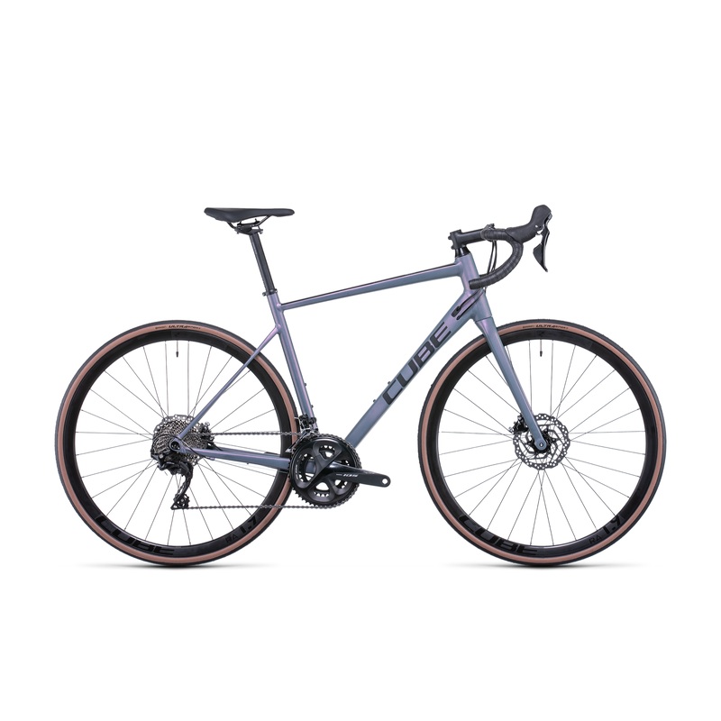 Cube Axial Race Road Bike Sparkle Lilac 'n' Black