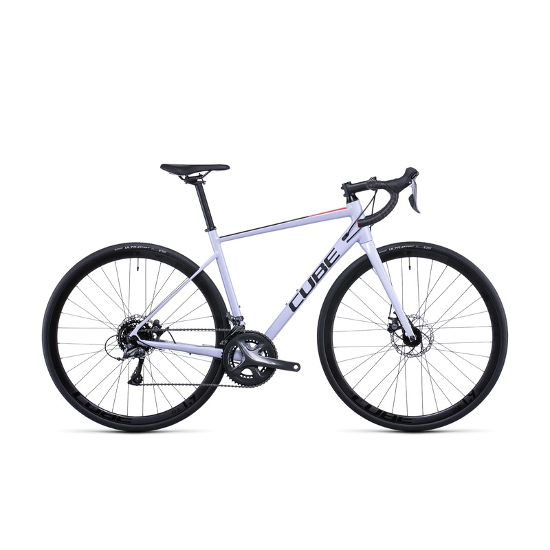 Cube Axial Road Bike Sparkle White 'n' Coral