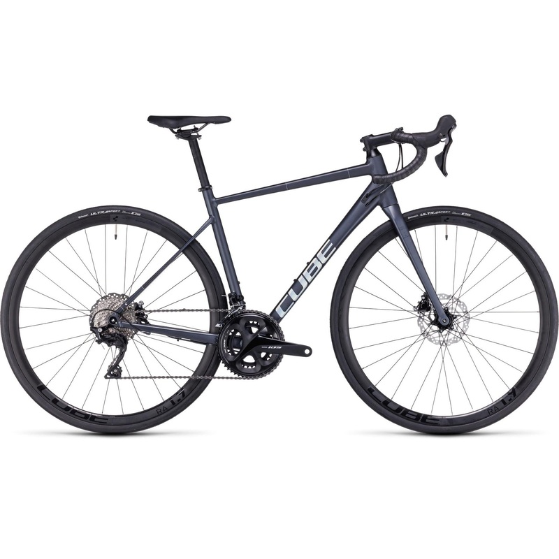 Cube Axial Series Race Road Bike Metal Black 'n' Rainbow