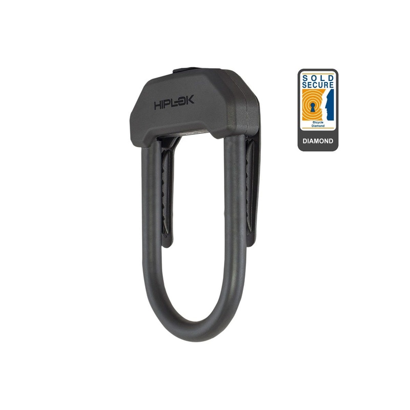 Hiplok DX Maximum Security Key D-Lock Black