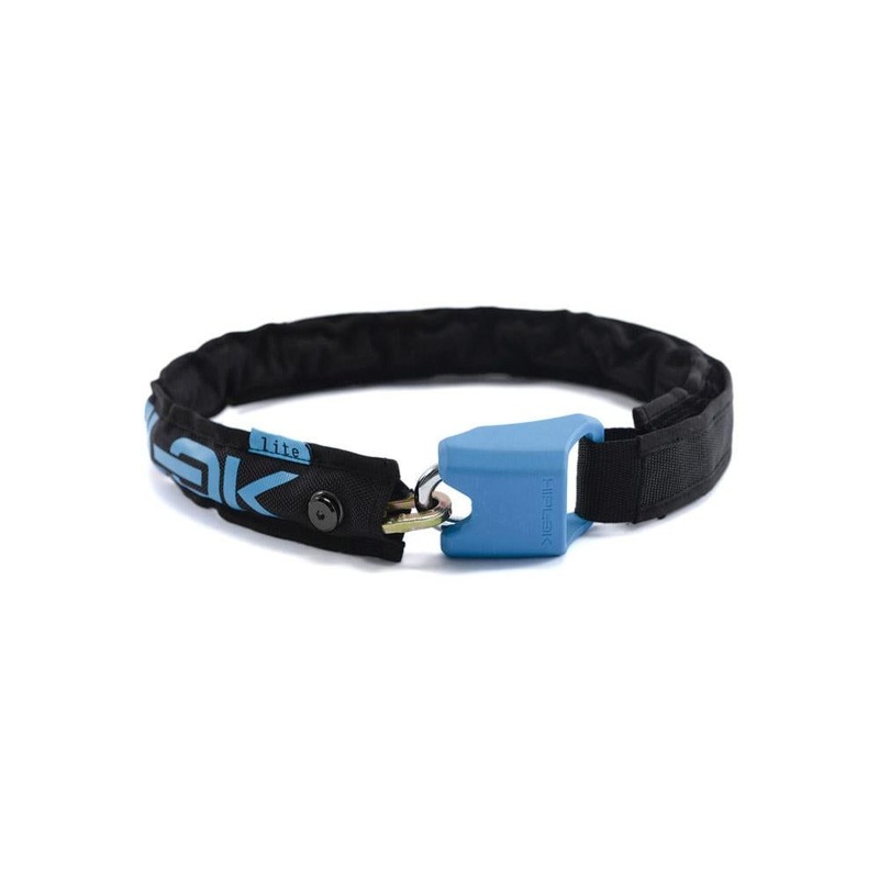 Hiplok LITE Wearable Key Chain Lock 75cm Black/Cyan