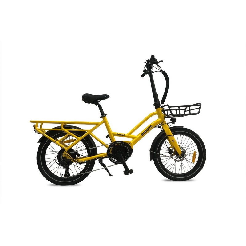 Moov8 Cargo C1 Electric Bike Yellow